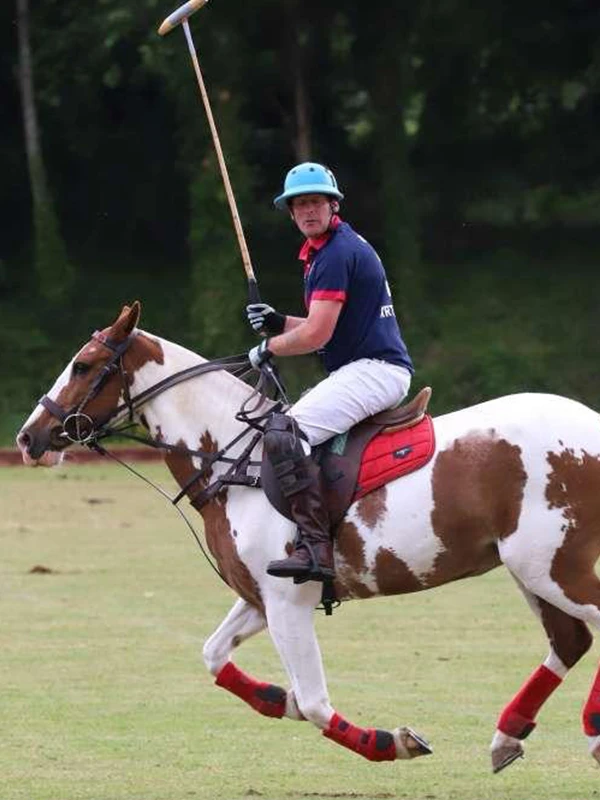 Scott Playing Polo